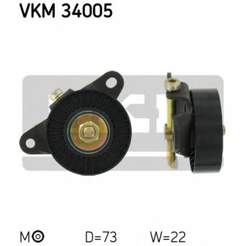 VKM 34005 SKF Ролик модуля натягувача ременя